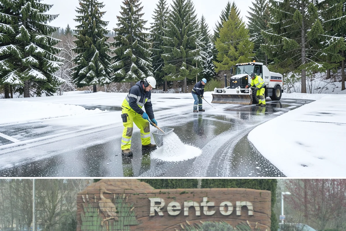 Long Driveway Snow Removal in Renton, King County, WA - Long driveway service is critical throughout the foothill snow season from November to March.