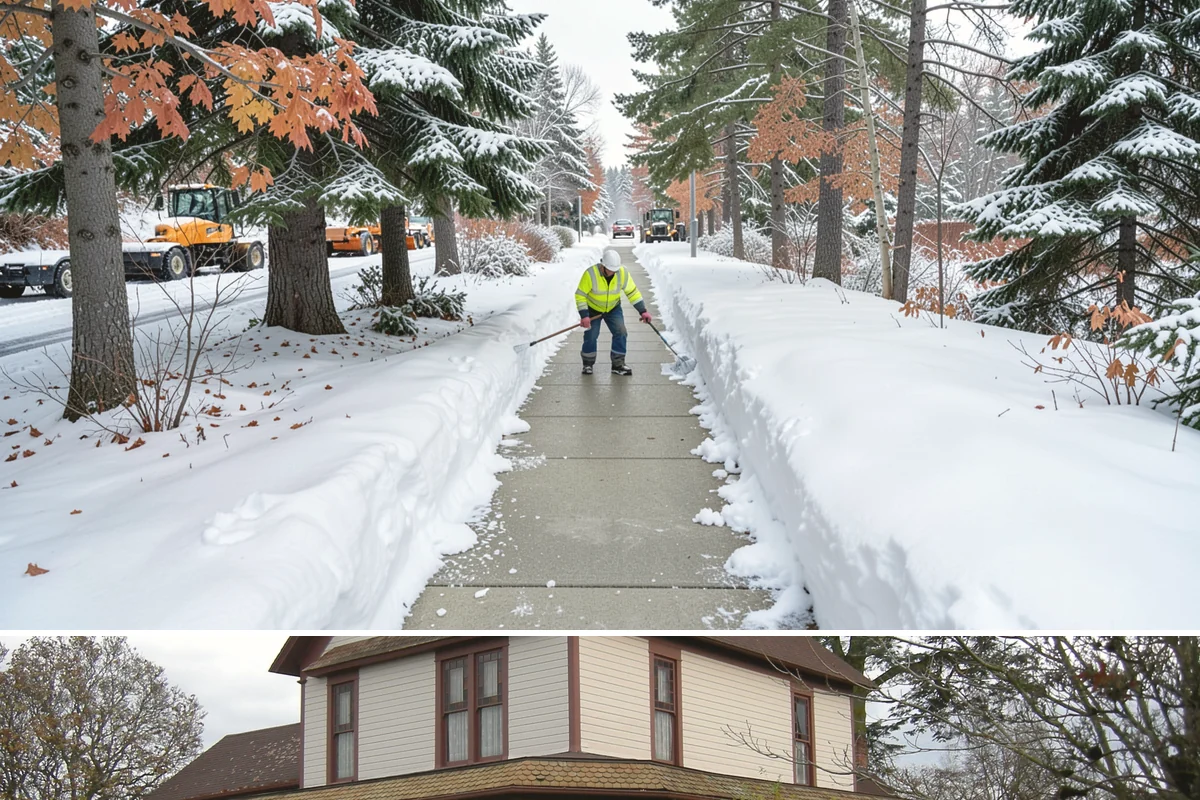 Long Driveway Snow Removal in Sumner, Pierce County, WA - Long driveway service is critical throughout the foothill snow season from November to March.