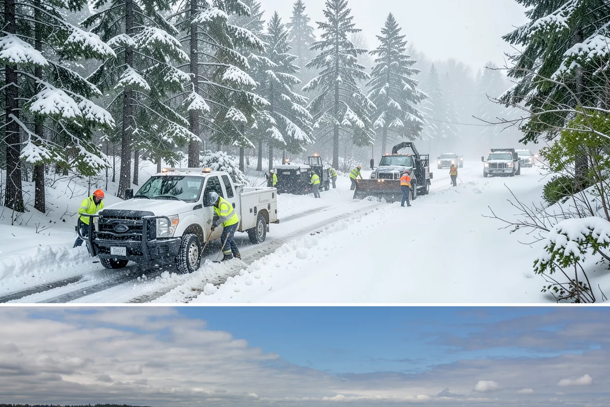 Long Driveway Snow Removal in University Place, Pierce County, WA - Long driveway service is critical throughout the foothill snow season from November to March.