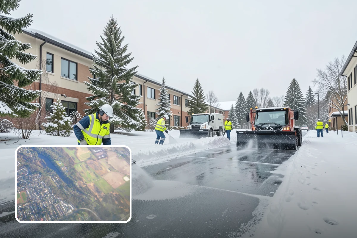Low-Slope Roof Snow Removal in Algona, King County, WA - Load reduction on roofs that cannot shed snow by gravity