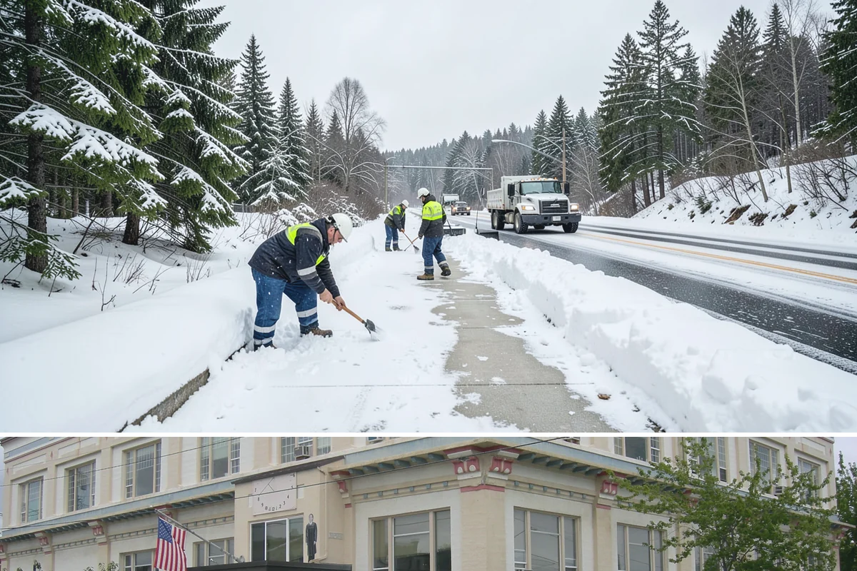 Low-Slope Roof Snow Removal in Anacortes, Skagit County, WA - Low-slope roof snow removal is critical after major accumulation events from December through February, especially before rain...