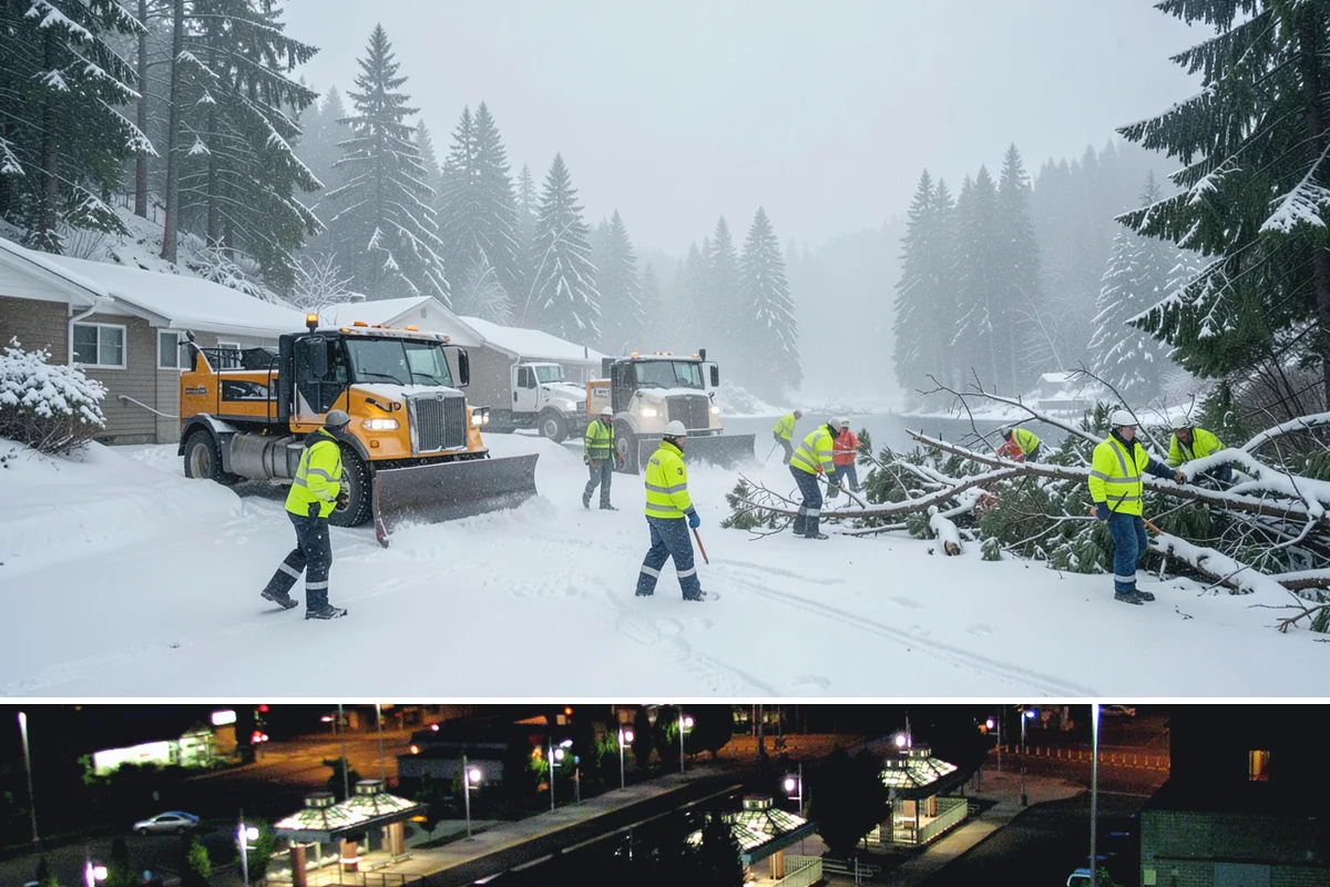 Low-Slope Roof Snow Removal in Auburn, King County, WA - Low-slope roof snow removal is critical after major accumulation events from December through February, especially before rain...