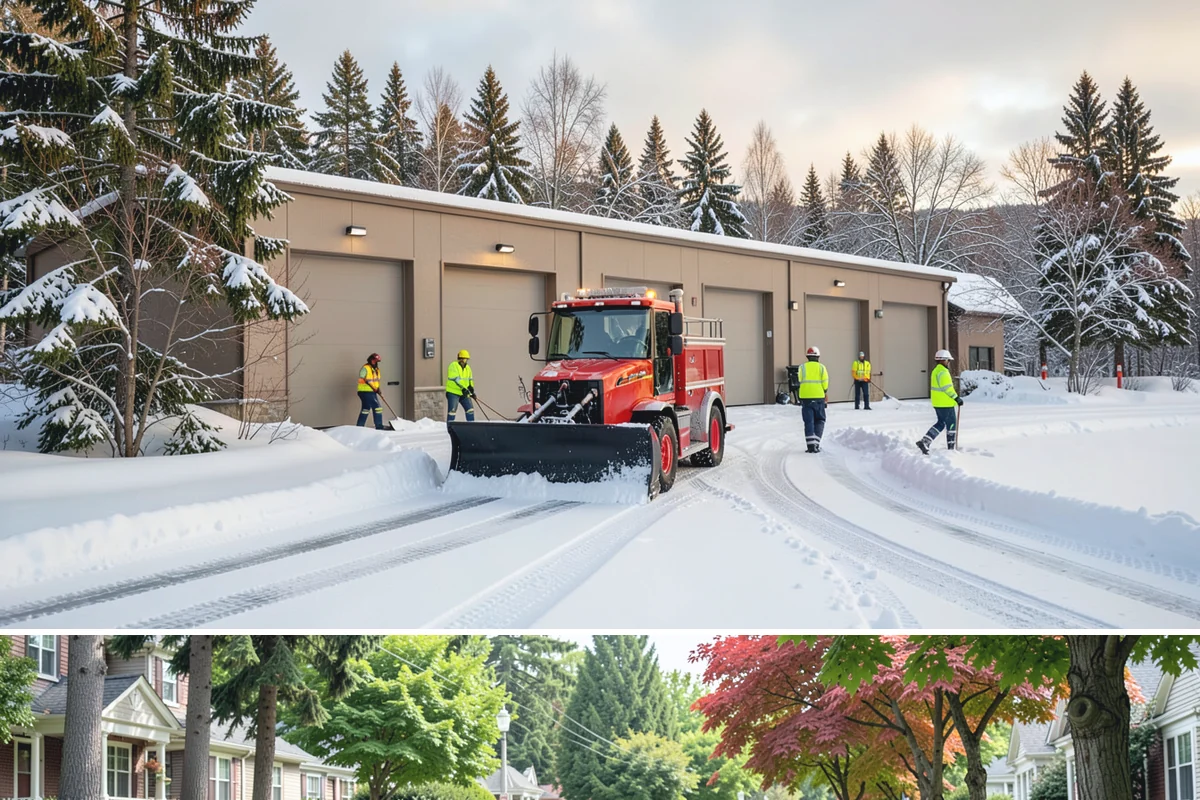 Low-Slope Roof Snow Removal in Beaux Arts Village, King County, WA - Low-slope roof snow removal is critical after major accumulation events from December through February, especially before rain...