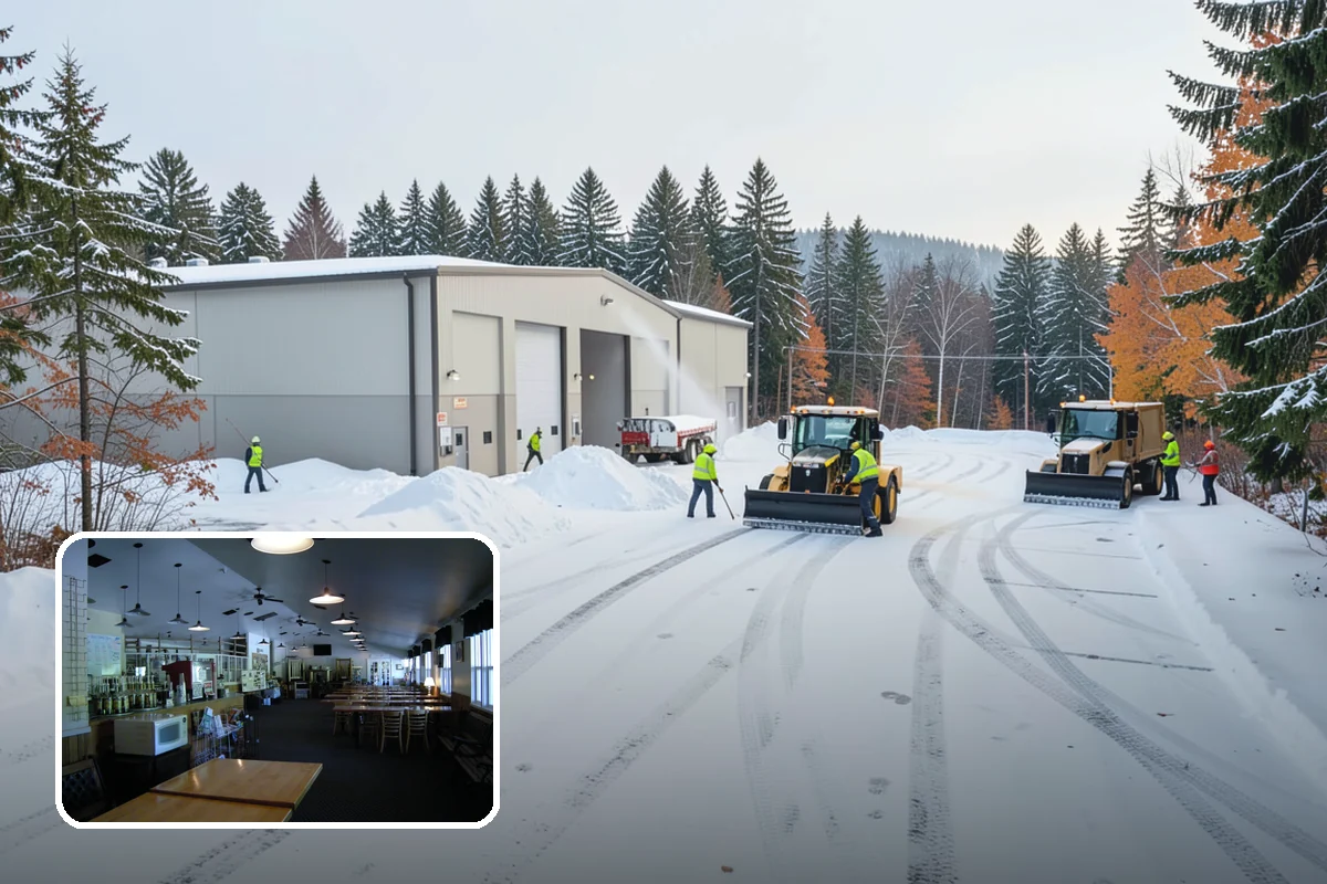 Low-Slope Roof Snow Removal in Black Diamond, King County, WA - Load reduction on roofs that cannot shed snow by gravity