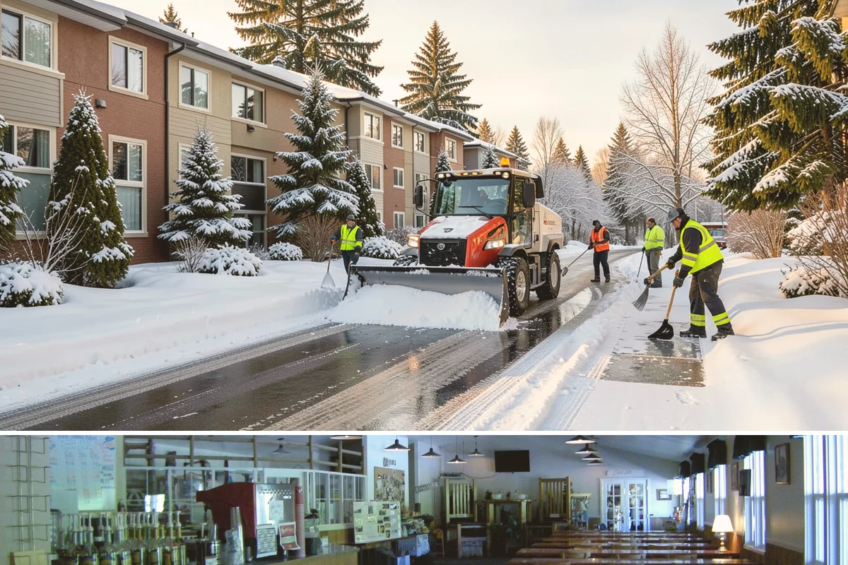 Low-Slope Roof Snow Removal in Black Diamond, King County, WA - Low-slope roof snow removal is critical after major accumulation events from December through February, especially before rain...