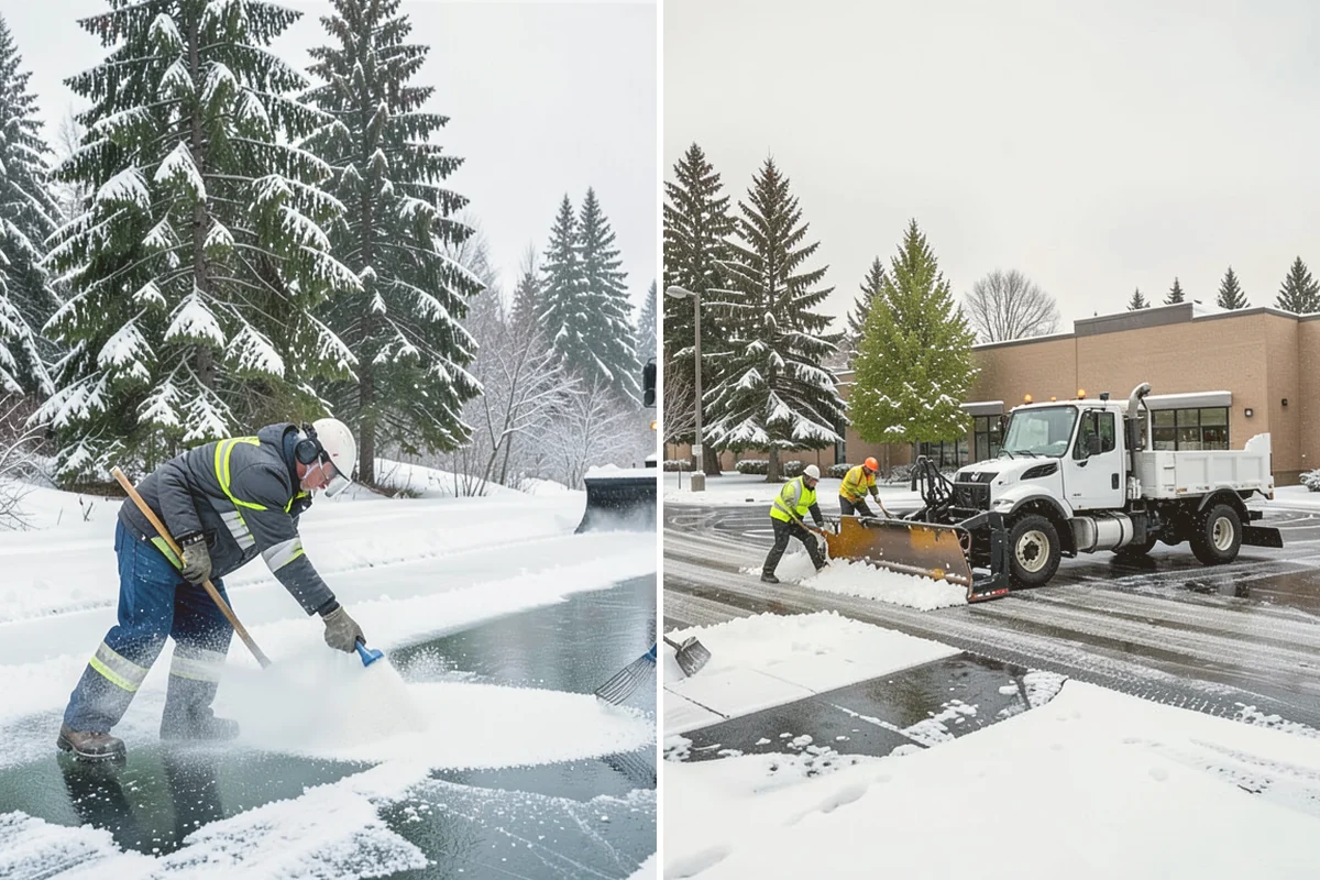 Low-Slope Roof Snow Removal in Bothell, King County, WA - Assess snow depth, water content, and load across the roof