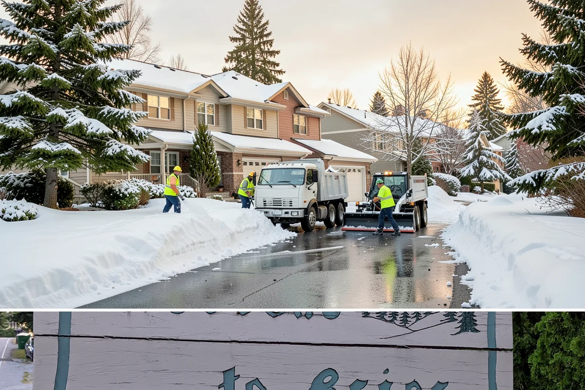 Low-Slope Roof Snow Removal in Brier, Snohomish County, WA - Low-slope roof snow removal is critical after major accumulation events from December through February, especially before rain...