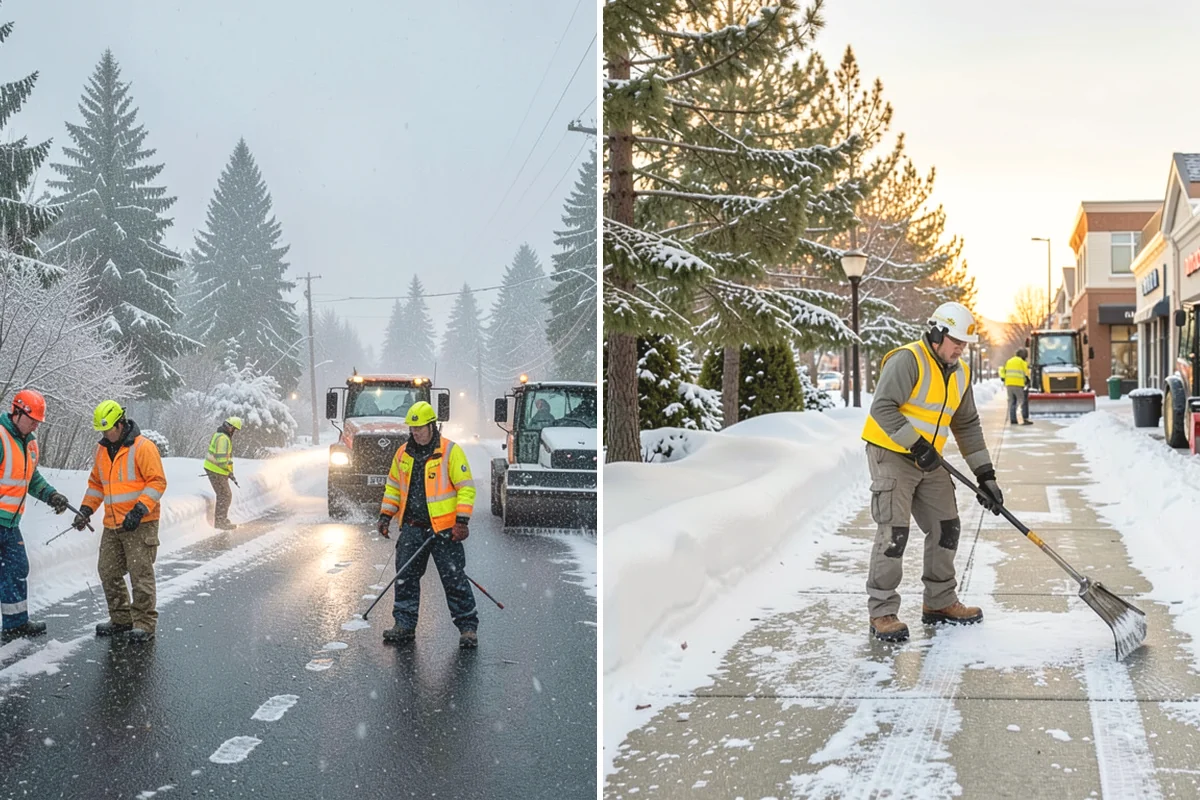 Low-Slope Roof Snow Removal in Burien, King County, WA - Assess snow depth, water content, and load across the roof