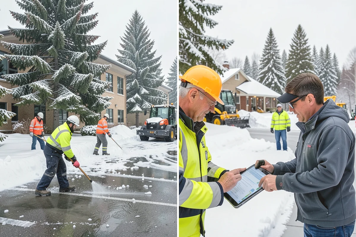 Low-Slope Roof Snow Removal in Burlington, Skagit County, WA - Assess snow depth, water content, and load across the roof