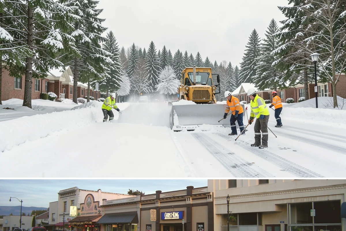 Low-Slope Roof Snow Removal in Burlington, Skagit County, WA - Low-slope roof snow removal is critical after major accumulation events from December through February, especially before rain...