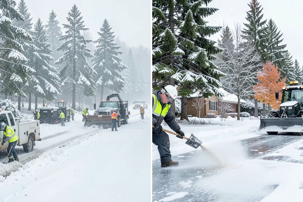 Low-Slope Roof Snow Removal in Clyde Hill, King County, WA - Assess snow depth, water content, and load across the roof