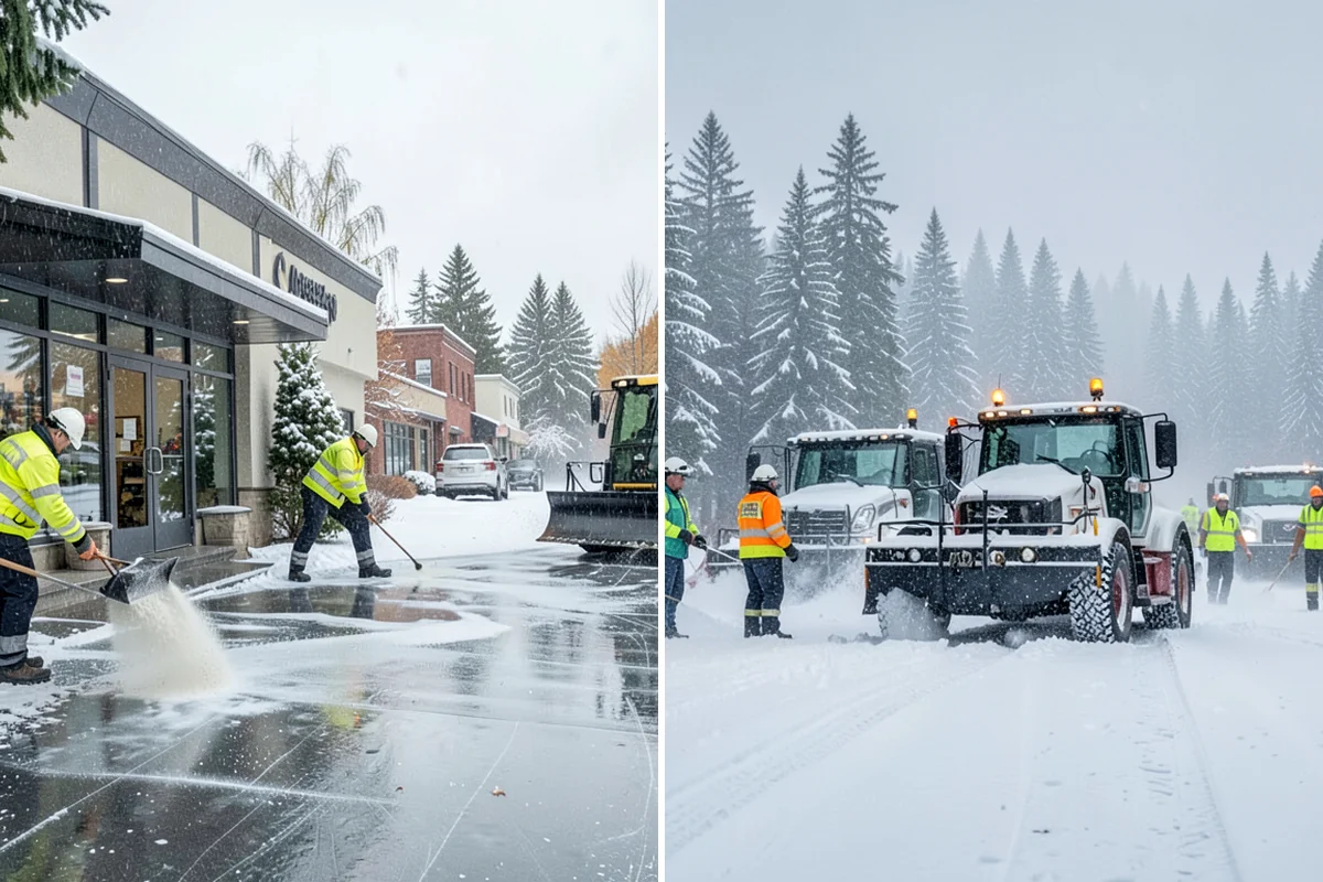 Low-Slope Roof Snow Removal in Concrete, Skagit County, WA - Assess snow depth, water content, and load across the roof