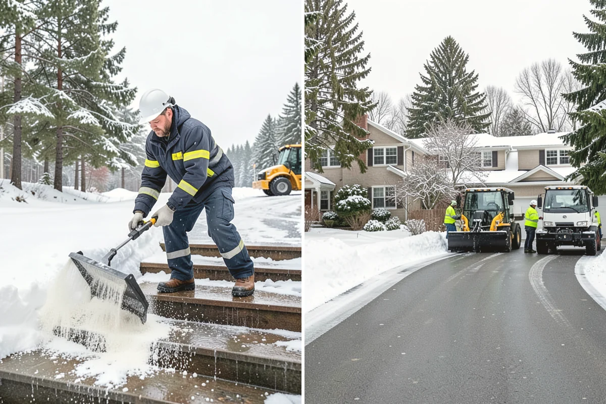 Low-Slope Roof Snow Removal in Covington, King County, WA - Assess snow depth, water content, and load across the roof