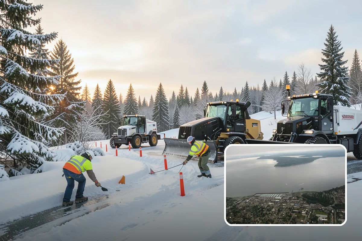 Low-Slope Roof Snow Removal in Des Moines, King County, WA - Load reduction on roofs that cannot shed snow by gravity