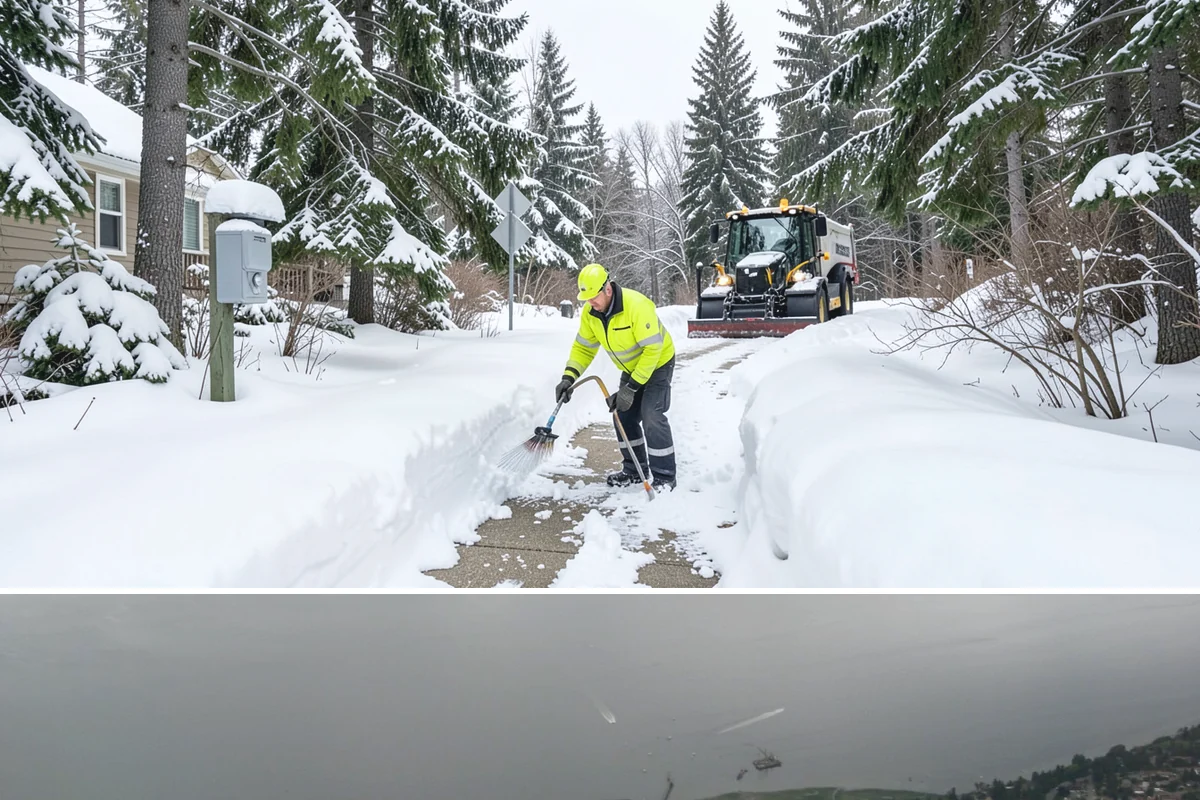Low-Slope Roof Snow Removal in Des Moines, King County, WA - Low-slope roof snow removal is critical after major accumulation events from December through February, especially before rain...