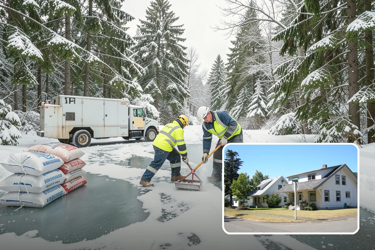 Low-Slope Roof Snow Removal in DuPont, Pierce County, WA - Load reduction on roofs that cannot shed snow by gravity