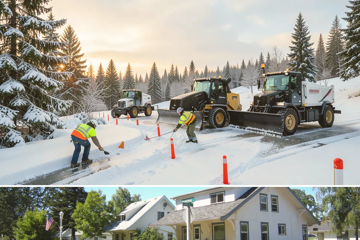 Low-Slope Roof Snow Removal in DuPont, Pierce County, WA - Low-slope roof snow removal is critical after major accumulation events from December through February, especially before rain...