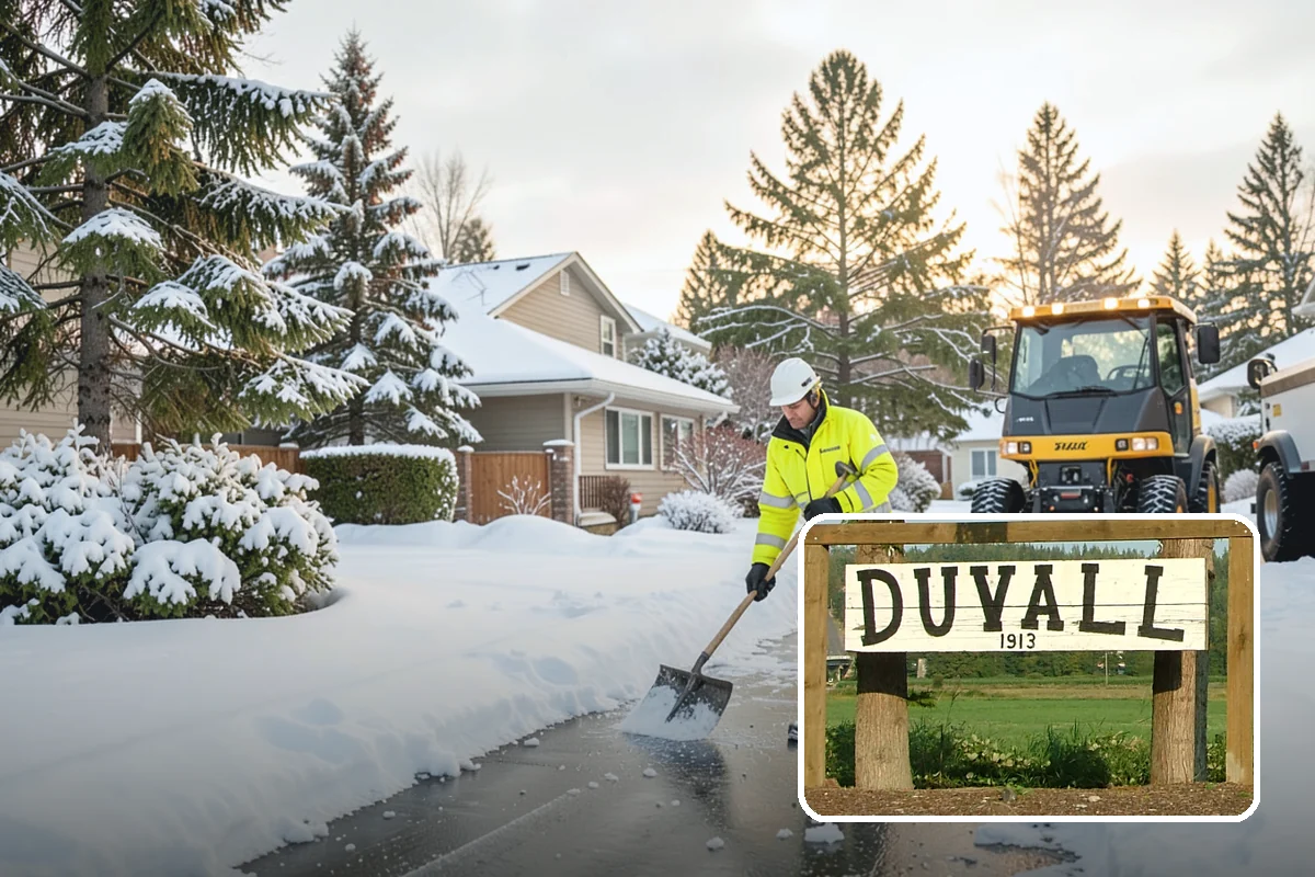 Low-Slope Roof Snow Removal in Duvall, King County, WA - Load reduction on roofs that cannot shed snow by gravity