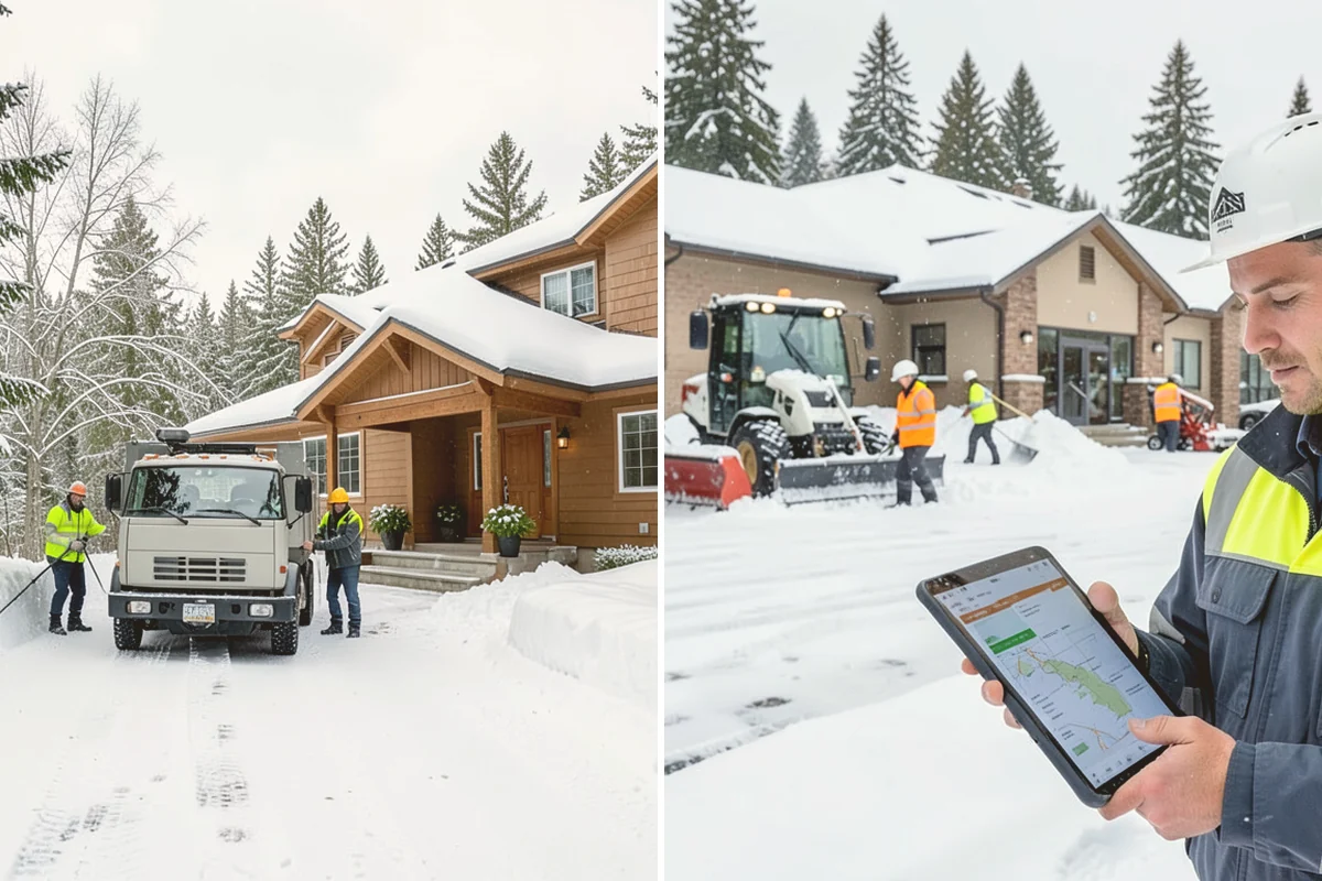 Low-Slope Roof Snow Removal in Eatonville, Pierce County, WA - Assess snow depth, water content, and load across the roof
