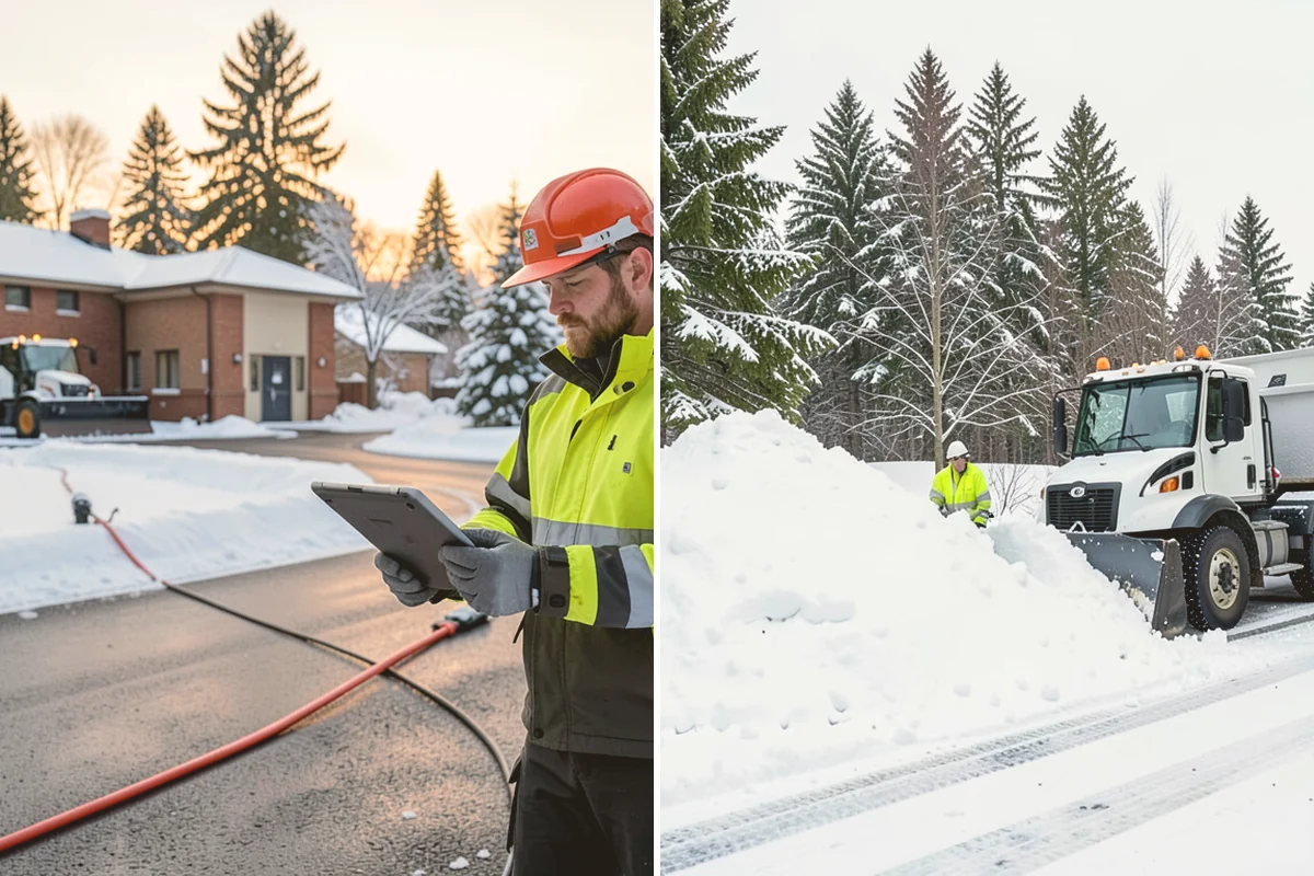 Low-Slope Roof Snow Removal in Edmonds, Snohomish County, WA - Assess snow depth, water content, and load across the roof