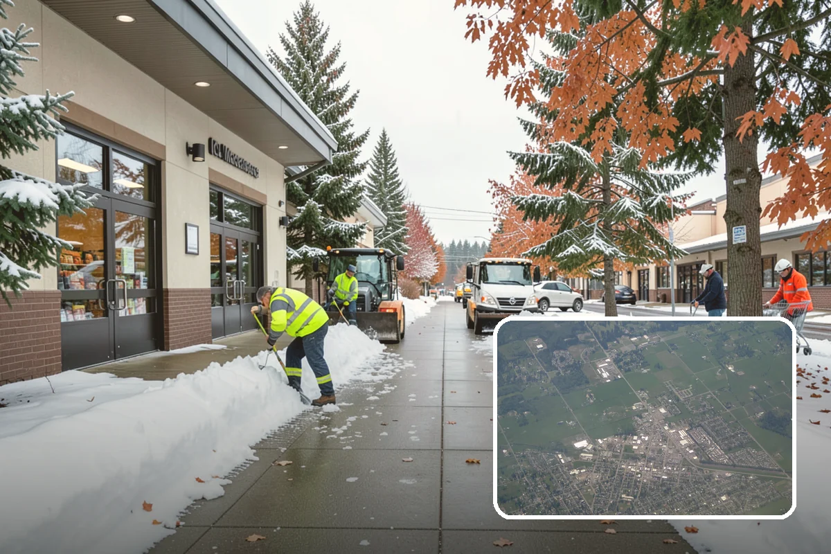 Low-Slope Roof Snow Removal in Enumclaw, King County, WA - Load reduction on roofs that cannot shed snow by gravity