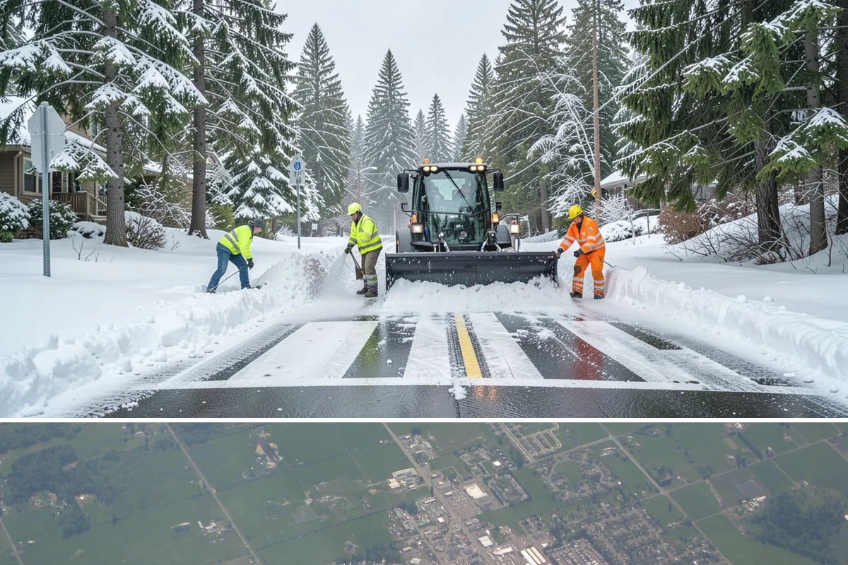 Low-Slope Roof Snow Removal in Enumclaw, King County, WA - Low-slope roof snow removal is critical after major accumulation events from December through February, especially before rain...