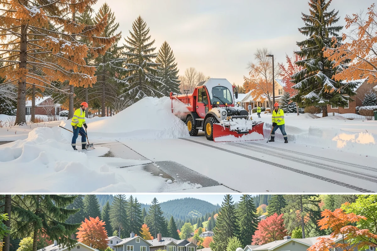 Low-Slope Roof Snow Removal in Fircrest, Pierce County, WA - Low-slope roof snow removal is critical after major accumulation events from December through February, especially before rain...