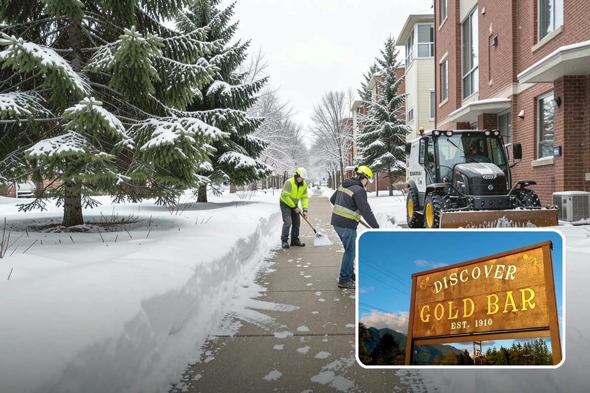 Low-Slope Roof Snow Removal in Gold Bar, Snohomish County, WA - Load reduction on roofs that cannot shed snow by gravity