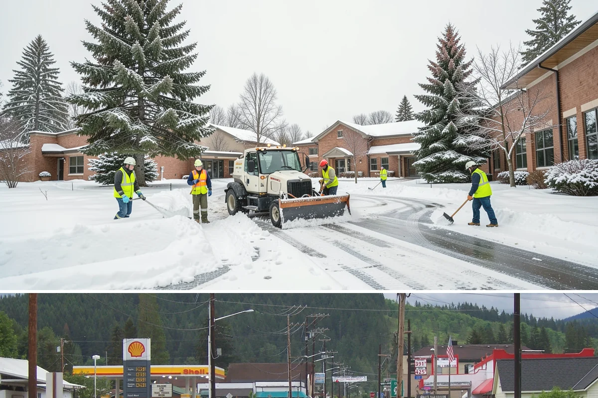 Low-Slope Roof Snow Removal in Granite Falls, Snohomish County, WA - Low-slope roof snow removal is critical after major accumulation events from December through February, especially before rain...