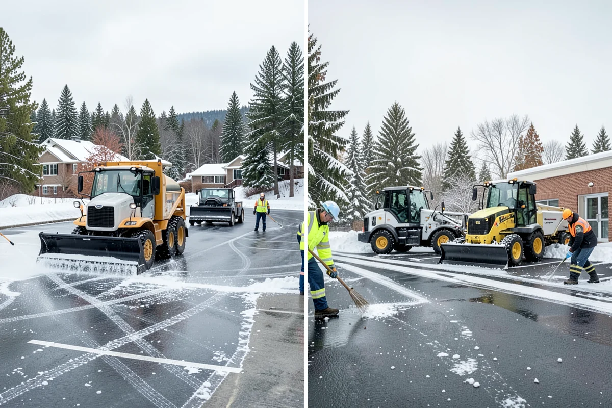 Low-Slope Roof Snow Removal in Hunts Point, King County, WA - Assess snow depth, water content, and load across the roof