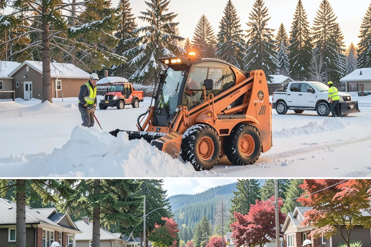 Low-Slope Roof Snow Removal in Hunts Point, King County, WA - Low-slope roof snow removal is critical after major accumulation events from December through February, especially before rain...