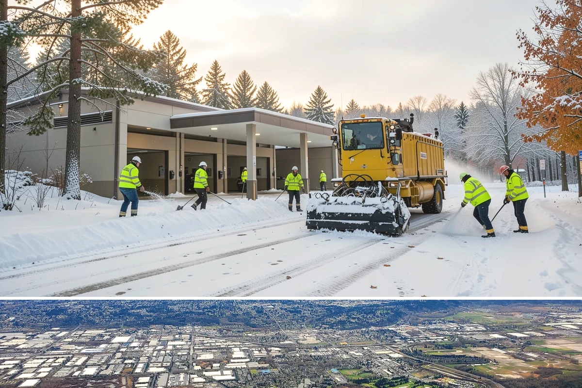 Low-Slope Roof Snow Removal in Kent, King County, WA - Low-slope roof snow removal is critical after major accumulation events from December through February, especially before rain...