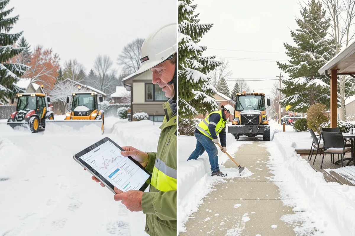 Low-Slope Roof Snow Removal in Kirkland, King County, WA - Assess snow depth, water content, and load across the roof