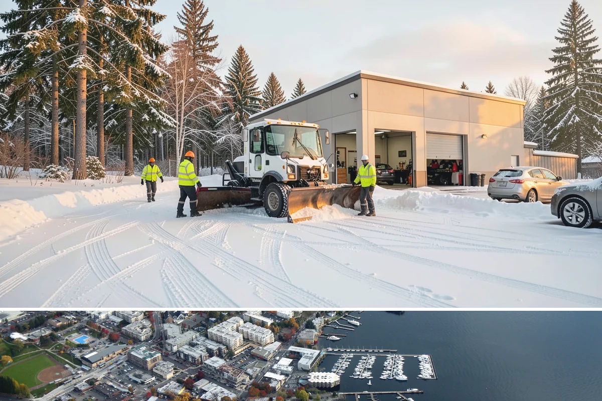 Low-Slope Roof Snow Removal in Kirkland, King County, WA - Low-slope roof snow removal is critical after major accumulation events from December through February, especially before rain...