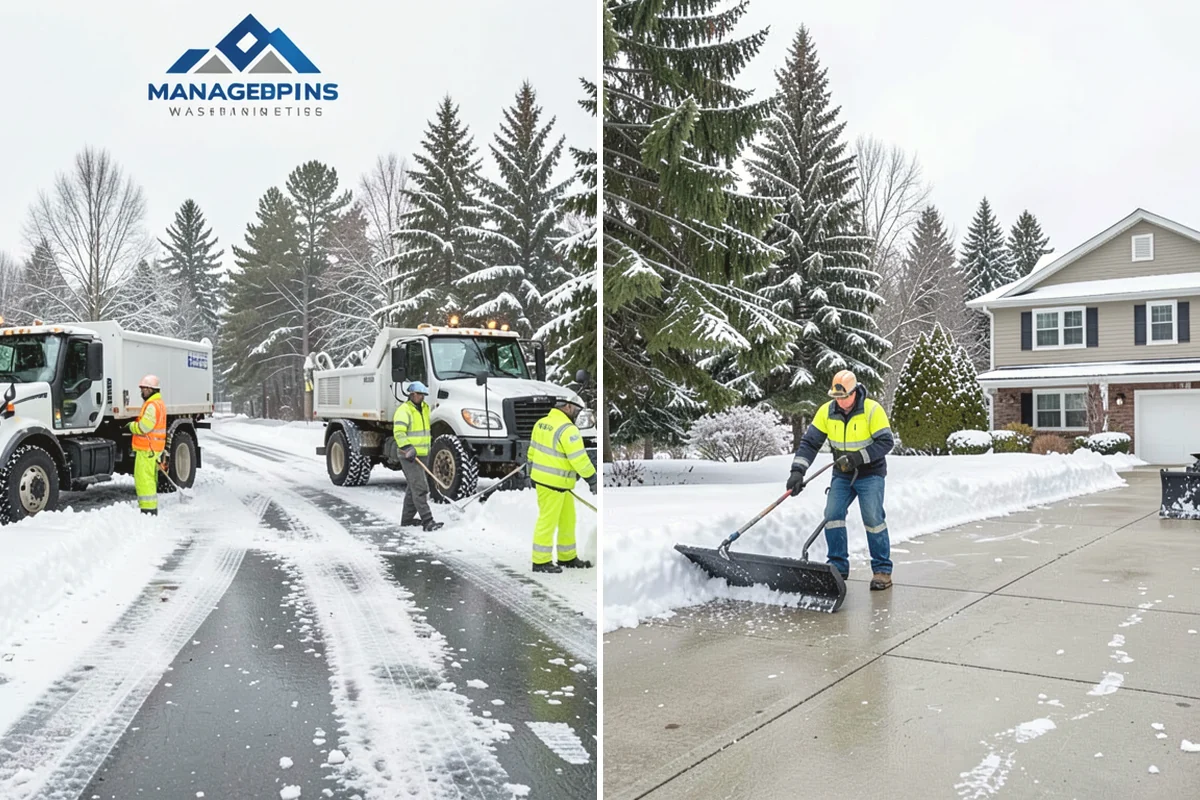 Low-Slope Roof Snow Removal in La Conner, Skagit County, WA - Assess snow depth, water content, and load across the roof
