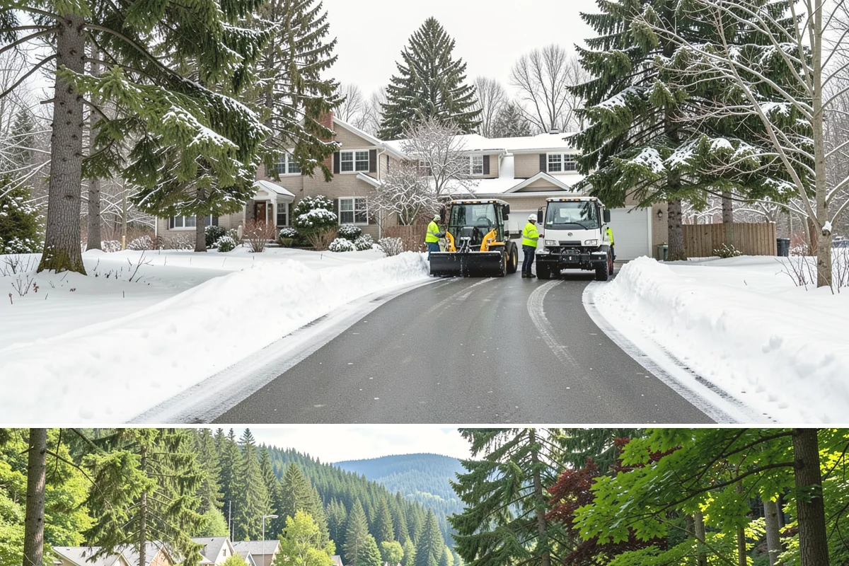 Low-Slope Roof Snow Removal in Lake Forest Park, King County, WA - Low-slope roof snow removal is critical after major accumulation events from December through February, especially before rain...