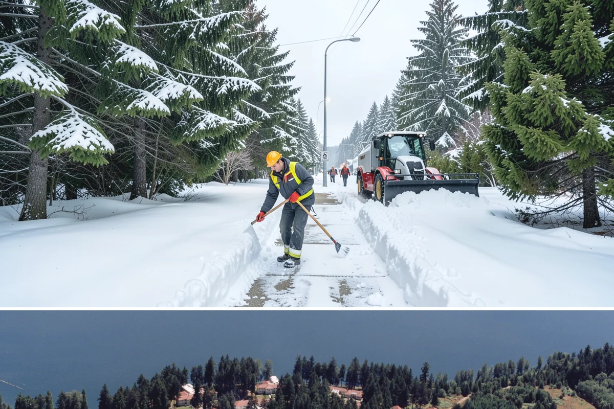 Low-Slope Roof Snow Removal in Lakewood, Pierce County, WA - Low-slope roof snow removal is critical after major accumulation events from December through February, especially before rain...