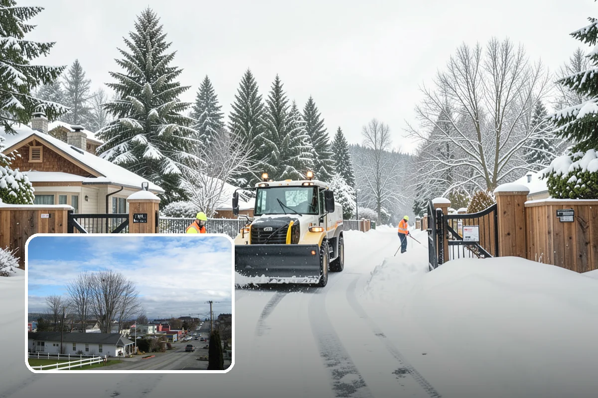 Low-Slope Roof Snow Removal in Langley, Island County, WA - Load reduction on roofs that cannot shed snow by gravity