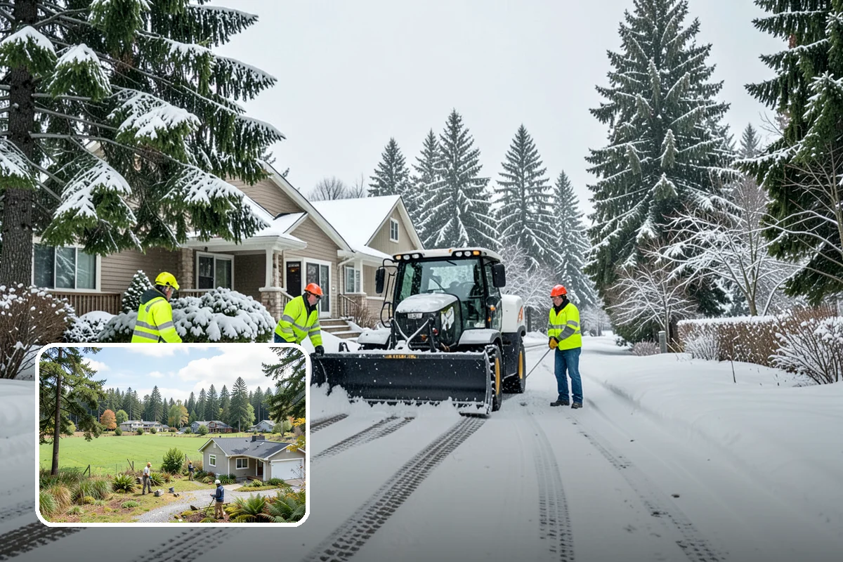 Low-Slope Roof Snow Removal in Lyman, Skagit County, WA - Load reduction on roofs that cannot shed snow by gravity
