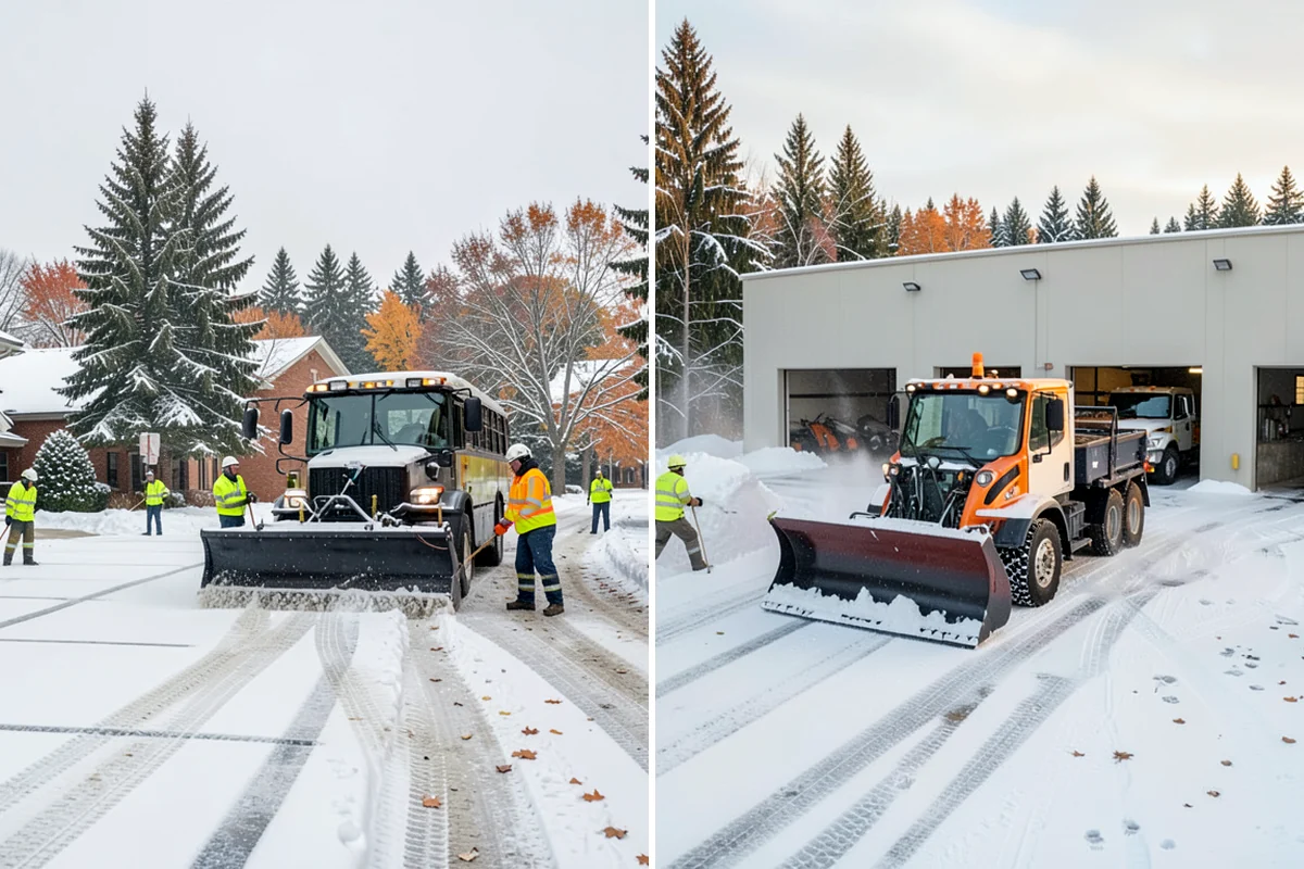 Low-Slope Roof Snow Removal in Lyman, Skagit County, WA - Assess snow depth, water content, and load across the roof