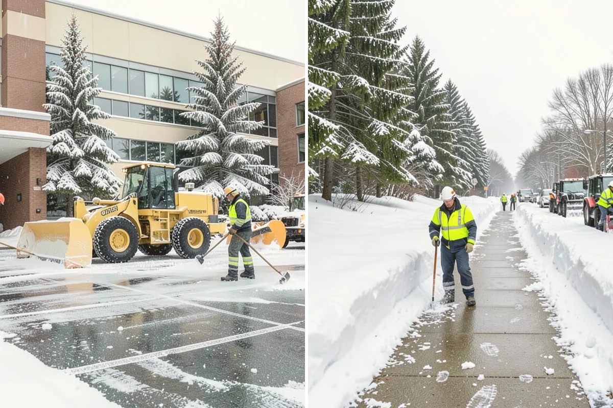 Low-Slope Roof Snow Removal in Lynnwood, Snohomish County, WA - Assess snow depth, water content, and load across the roof