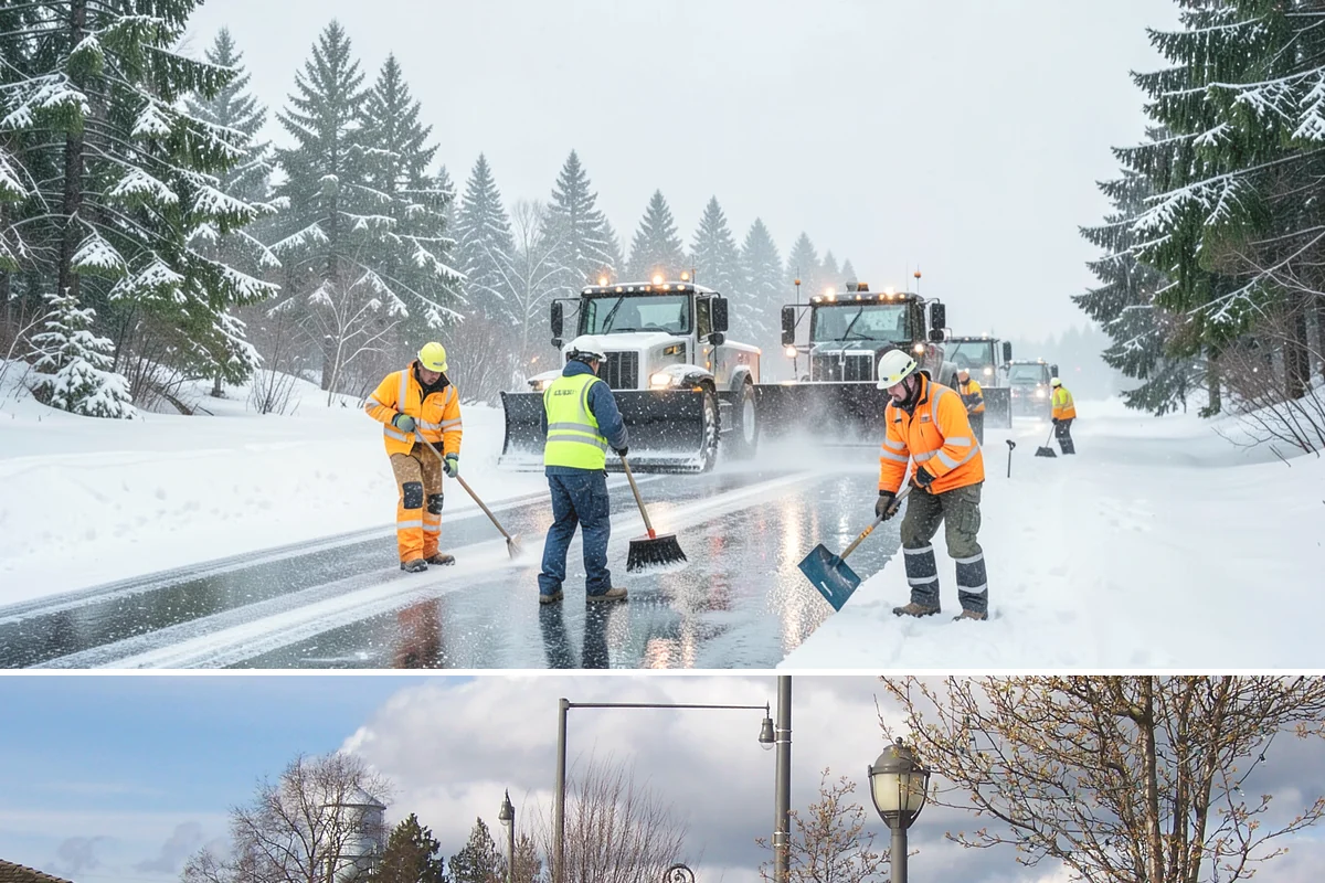 Low-Slope Roof Snow Removal in Marysville, Snohomish County, WA - Low-slope roof snow removal is critical after major accumulation events from December through February, especially before rain...