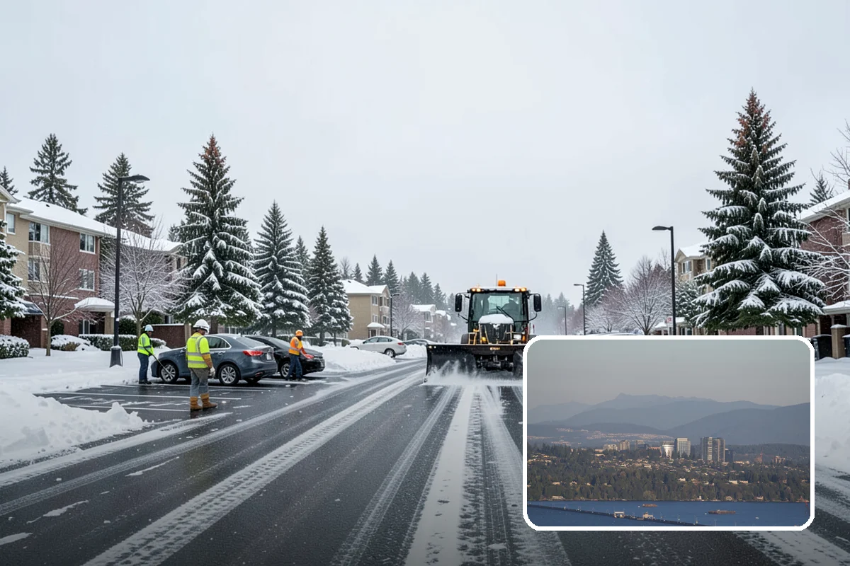 Low-Slope Roof Snow Removal in Medina, King County, WA - Load reduction on roofs that cannot shed snow by gravity