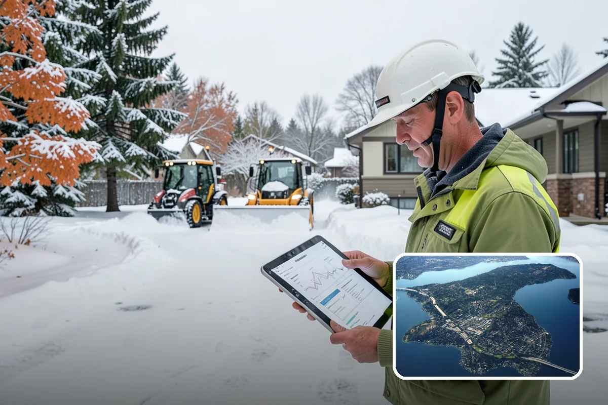 Low-Slope Roof Snow Removal in Mercer Island, King County, WA - Load reduction on roofs that cannot shed snow by gravity