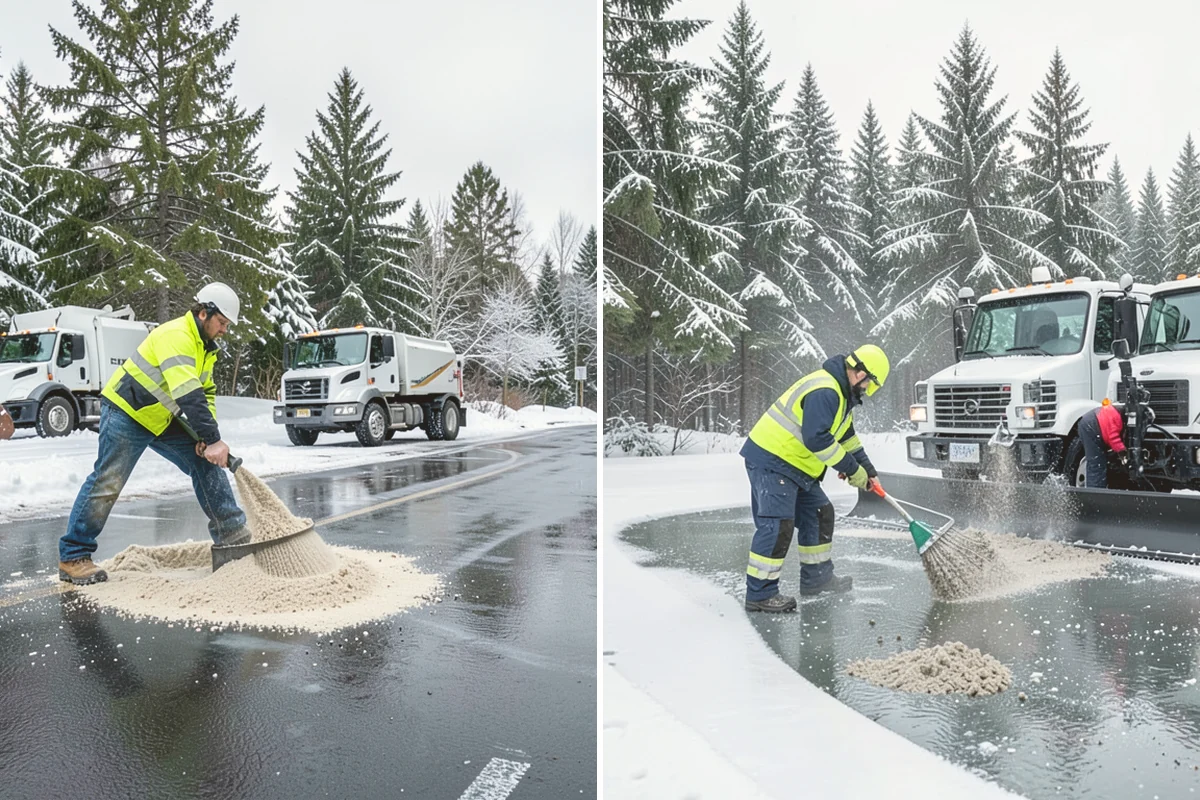 Low-Slope Roof Snow Removal in Milton, King County, WA - Assess snow depth, water content, and load across the roof