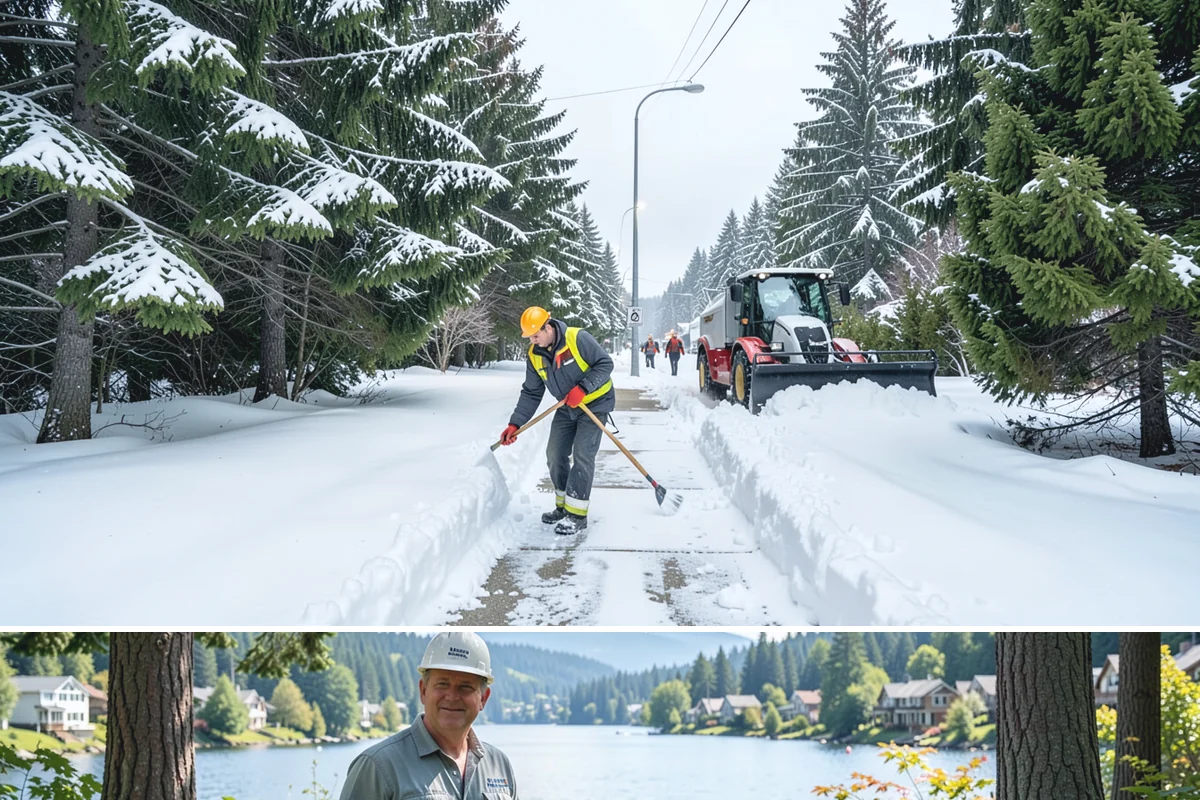 Low-Slope Roof Snow Removal in Milton, King County, WA - Low-slope roof snow removal is critical after major accumulation events from December through February, especially before rain...