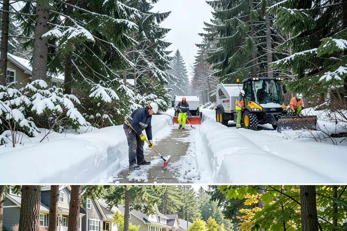 Low-Slope Roof Snow Removal in Normandy Park, King County, WA - Low-slope roof snow removal is critical after major accumulation events from December through February, especially before rain...