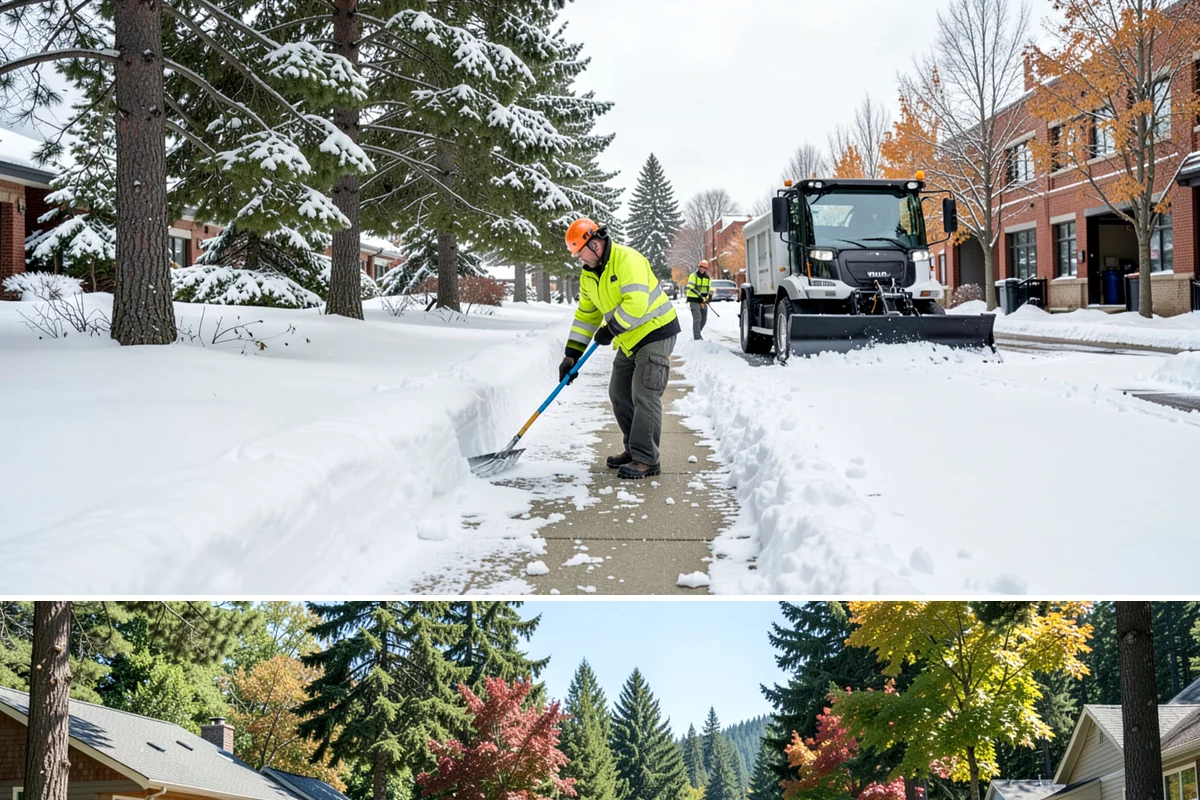 Low-Slope Roof Snow Removal in Orting, Pierce County, WA - Low-slope roof snow removal is critical after major accumulation events from December through February, especially before rain...