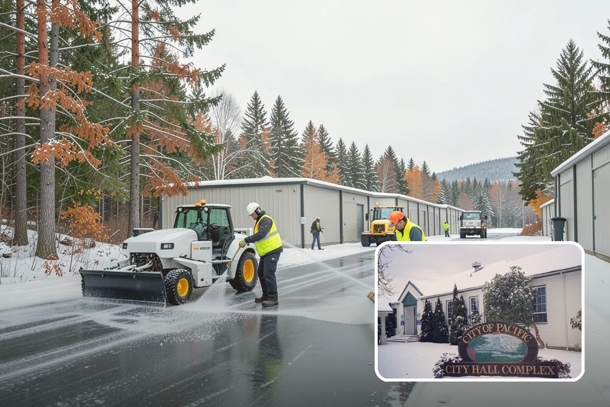 Low-Slope Roof Snow Removal in Pacific, King County, WA - Load reduction on roofs that cannot shed snow by gravity