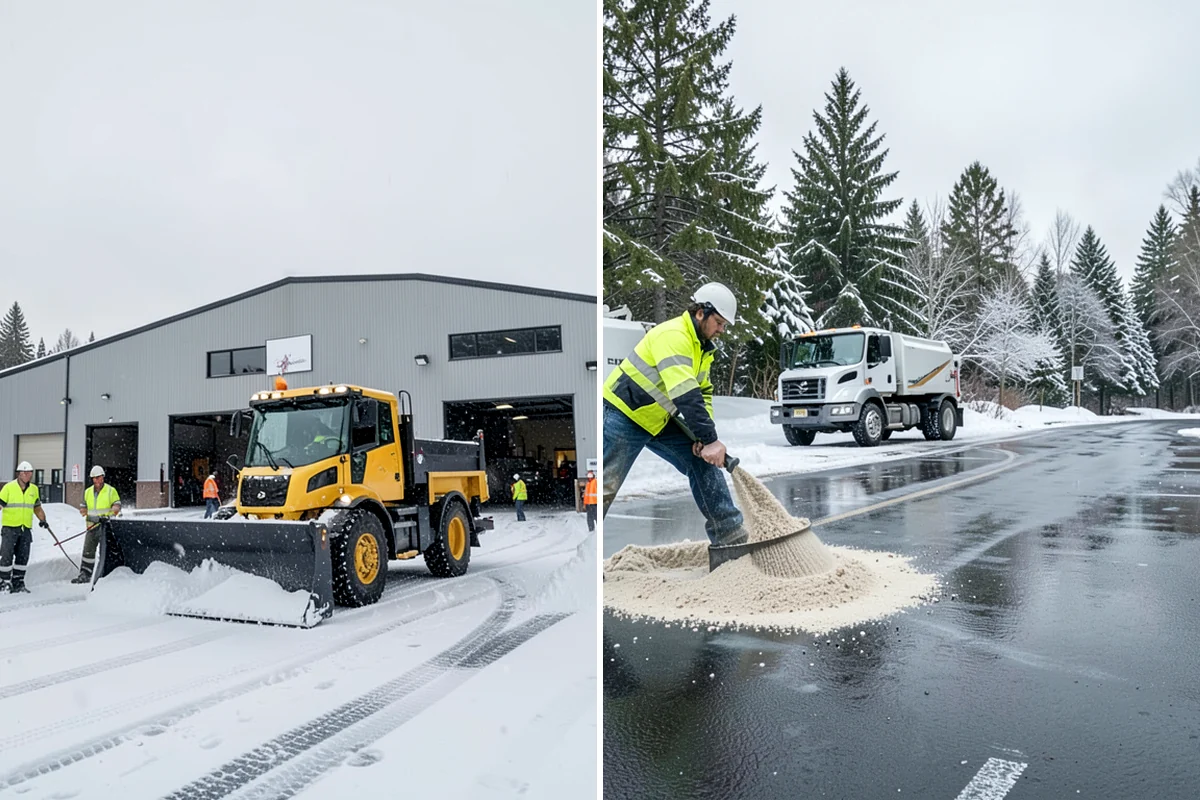 Low-Slope Roof Snow Removal in Pacific, King County, WA - Assess snow depth, water content, and load across the roof